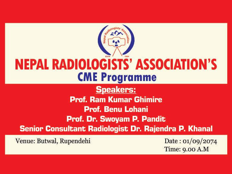 NMA accredited CME on Radiology