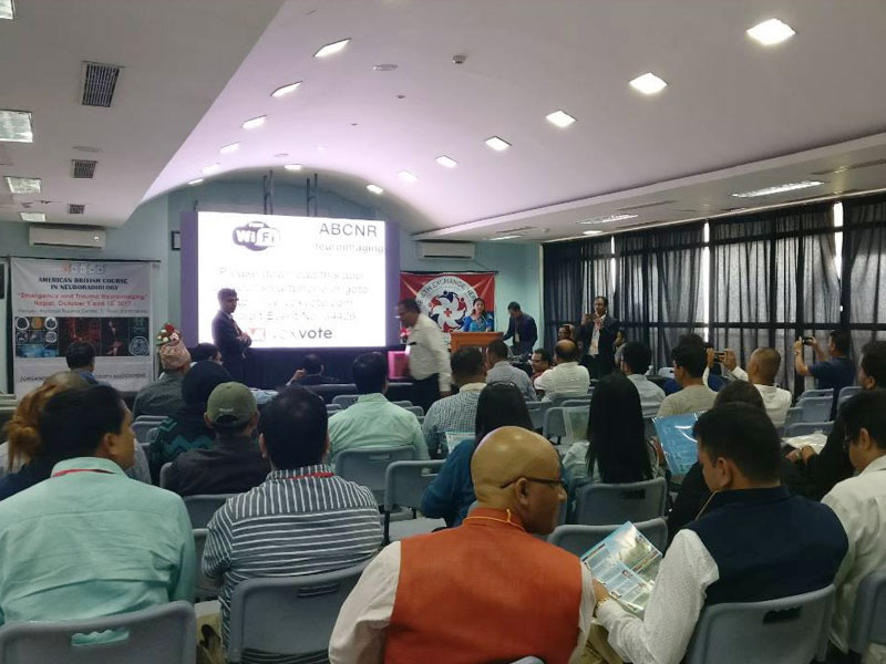 ACNR 2017 at National Trauma Center.